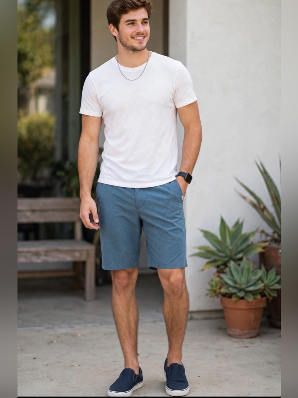 Quiksilver Amphibian Shorts Mens 28 Slate Blue Board Short